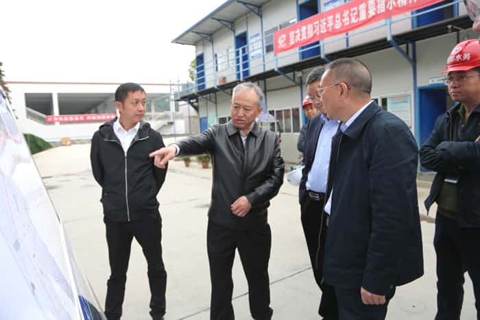 市国资委党委副书记主任赵明君调研公司生产经营情况